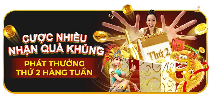 Thưởng nạp lại hàng tuần cho xổ số